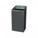 Rubbermaid Configure Container with Mixed Recycling Label 87L Green 2154758 RU50013