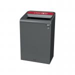 Rubbermaid Configure Container with Plastic Recycling Label 125L Red 2154759 RU50014
