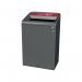 Rubbermaid Configure Container with Plastic Recycling Label 125L Red 2154759 RU50014