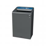 Rubbermaid Configure Container with Paper Recycling Label 125L Blue 2154760 RU50015