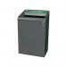 Rubbermaid Configure Container with Mixed Recycling Label 125L Green 2154765 RU50020