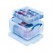 Really Useful Clear 21 Litre Plastic Divided Storage Box 21C+6T+12T RUP63118