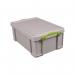 Really Useful 9L Stacking Box Recycled Grey 9RDG RUP65787