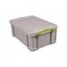 Really Useful 9L Stacking Box Recycled Grey 9RDG RUP65787