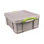 Really Useful 18L Stacking Box Recycled Grey 18RDG RUP65836