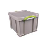 Really Useful 35L Stacking Box Recycled Grey 35RDGCB RUP65849