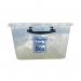 Really Useful 134 Litre Base Only Clear 134CXL RUP65873