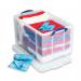 Really Useful 84L Plastic Storage Box W710xD440xH380mm Clear 84LC RUP80080