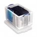 Really Useful 84L Plastic Storage Box W710xD440xH380mm Clear 84LC RUP80080