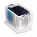 Really Useful 84L Plastic Storage Box W710xD440xH380mm Clear 84LC RUP80080