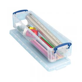 Really Useful Clear 1.5 Litre Pencil/Stationery Box 1.5C RUP80254