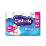 Cushelle Original Toilet Roll 2-Ply 270 SheetsRoll (Pack of 12) 10590 RWS39942