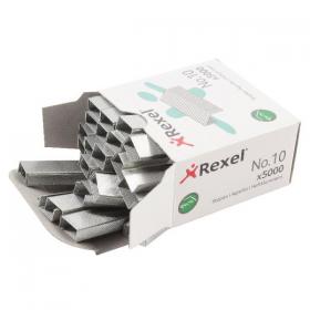 Rexel No.10 Metal Staples 5mm (Pack of 5000) 06005 RX06005