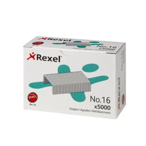 Rexel Choices No 16 Staples 6mm Pack of 5000 6010 RX06010