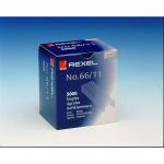 Rexel No 66 Staples 11mm (Pack of 5000) 06070 RX06070