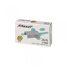 Rexel No 56 Staples 6mm Pack of 1000 6131 RX06131
