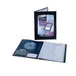 Rexel Nyrex Clearview Display Book A5 24 Pocket Black 10410BK RX10410BK