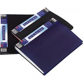 Rexel See and Store Display Book 60 Pocket A4 Black 10565BK RX10565BK