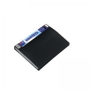 Rexel Nyrex Slimview Display Book 24 Pocket A4 Black 10565BK RX10565BK