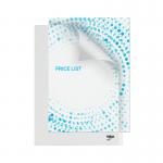 Rexel Nyrex Cut Back Folders A4 Clear (Pack of 25) 12121 RX12121