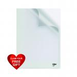 Rexel Nyrex Cut Back Folders A4 Clear (Pack of 25) 12121 RX12121
