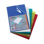 A photograph of Rexel Cut Flush Files will show 25 assorted folders in A4 size. Made of sturdy Nyrex material, these folders have been cut flush for a neat appearance. The varying colors add a pop of personality to your filing system.