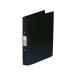 Rexel Budget 2 Ring Binder Polypropylene A4 Black (Pack of 10) 13422BK RX13422BK