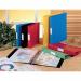 Rexel Budget Ring Binder 2 Ring 25mm A4 Red (Pack of 10) 13422RD RX13422R