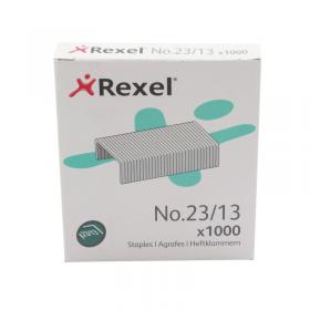 Rexel No 23 Staples 13mm Pack of 1000 2101053 RX13522