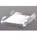 Rexel Nimbus Acrylic Letter Tray Clear 2101504 RX17640