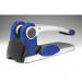 Rexel HD2300X Ultra Heavy Duty 2 Hole Punch Silver and Blue 300 Sheet 2101521 RX17697