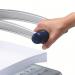 Rexel HD2300X Ultra Heavy Duty 2 Hole Punch Silver and Blue 300 Sheet 2101521 RX17697