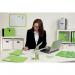 Rexel Joy Expanding Box File Lime 2104021 RX23519