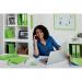 Rexel Joy Expanding Box File Lime 2104021 RX23519