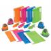 Rexel Ice Elasticated 4 Fold File Polypropylene A4 Assorted (Pack of 4) 2102050 RX25602