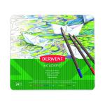 Derwent Academy Watercolour Pencils Assorted (Pack of 24) 2301942 RX26991