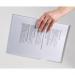 Rexel Anti Slip Cut Flush Folders A4 Clear (Pack of 25) 2102211