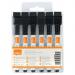 Rexel Magnet Dry Erase Markers Black (Pack of 6) 2104184 RX46923