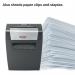 Rexel Momentum X308 Cross-Cut P-3 Shredder Black 2104570 RX52320