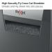 Rexel Momentum X308 Cross-Cut P-3 Shredder 2104570 RX52320