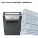 Rexel Momentum X312 Cross-Cut P-3 Shredder Black 2104572 RX52326