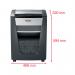 Rexel Momentum X420 Cross-Cut P-4 Shredder Black 2104578 RX52339