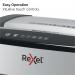 Rexel Momentum X420 Cross-Cut P-4 Shredder Black 2104578 RX52339