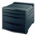 Rexel Choices Drawer Cabinet Black 2115609