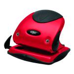 Rexel Choices P225 2 Hole Punch 25 Sheet Red 2115692 RX58202