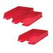 Rexel Choices Letter Tray Red Buy 2 Get 1 Free RX810212