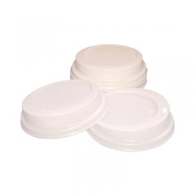 White 25cl Paper Cup Sip Lids (Pack of 100) MXPWL80 RY04220