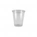 In this picture, there are a large quantity of durable, clear 7oz plastic cups stacked neatly in rows. Each cup is unbranded with a simple design and ready to serve your guests at any event or gathering.