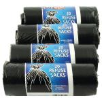 Safewrap Refuse Sack 92 Litre Black (Pack of 80) 0446 RY90504