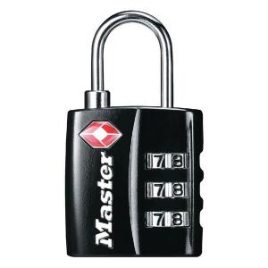 Photos - Door Lock Master Lock 32mm TSA Combination Padlock Black 40054 RY92546 